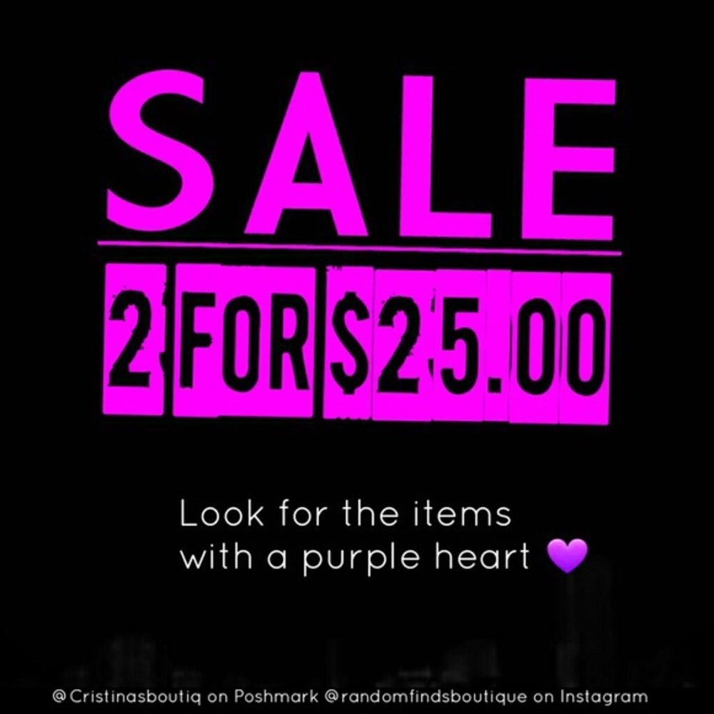 💜 SALE 2 For $25 💜 - Picture 1 of 1